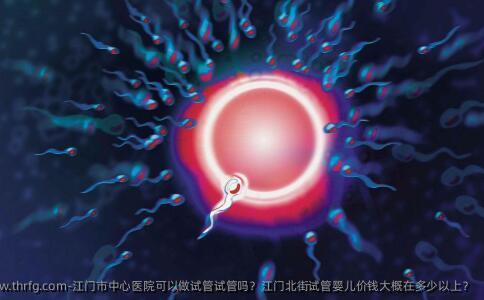 江门市中心医院可以做试管试管吗？江门北街试管婴儿价钱大概在多少以上？