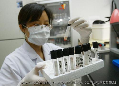 湖南长沙正规试管医院排名汇总，2024附成功率和费用明细
