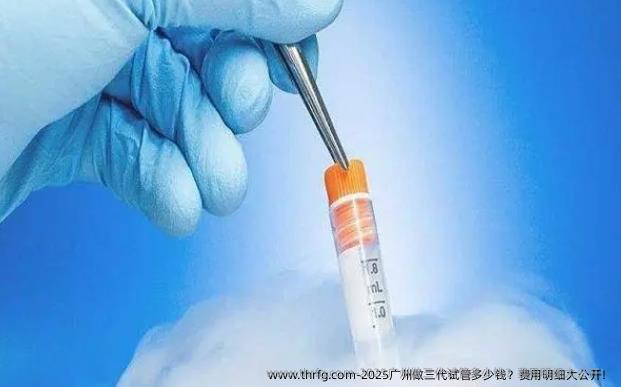 2025广州做三代试管多少钱？费用明细大公开！