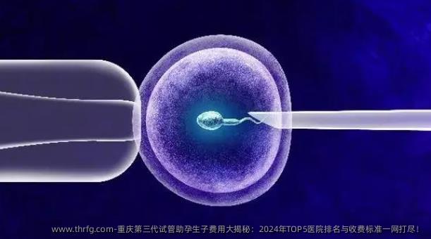 重庆第三代试管助孕生子费用大揭秘：2024年TOP5医院排名与收费标准一网打尽！