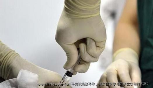 4cm子宫肌瘤致不孕，通过试管婴儿怀孕成功率有多高？
