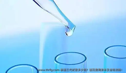 泰国三代试管多少钱？医院费用清单及省钱攻略！