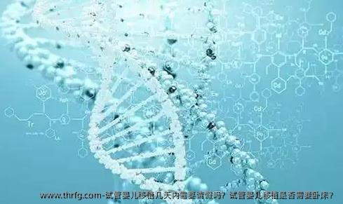 试管婴儿移植几天内需要请假吗？试管婴儿移植是否需要卧床？